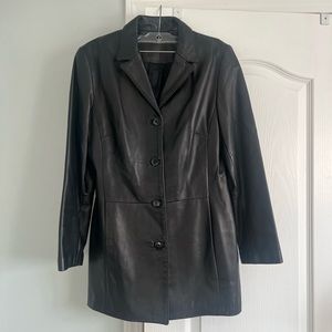 Women’s Vintage Leather Coat
